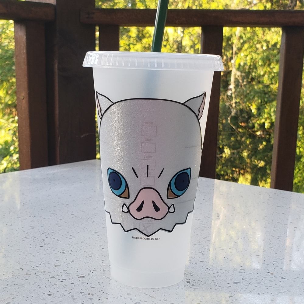 Customized Inosuke tumbler